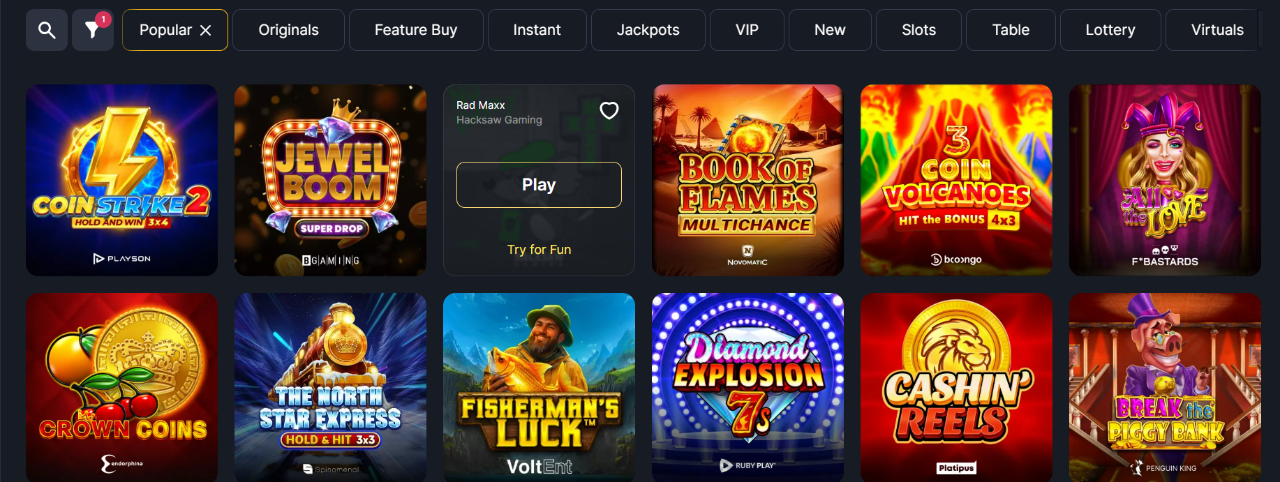 Top Stella Casino games